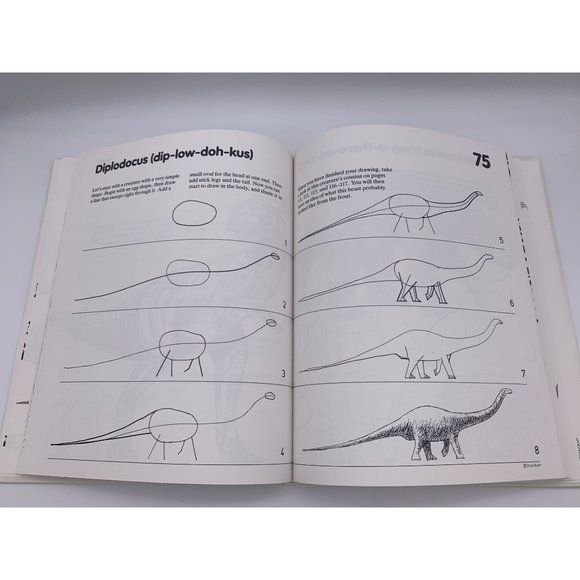 Let's Draw Dinosaurs - Bruce Robertson - 1993 - Picture 6 of 7